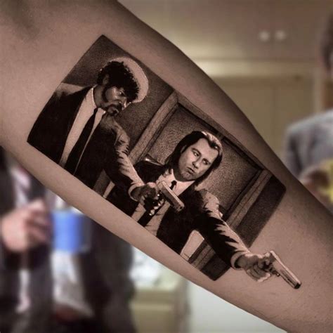 tattoo pulp fiction|69 Pulp Fiction Tattoo Ideas